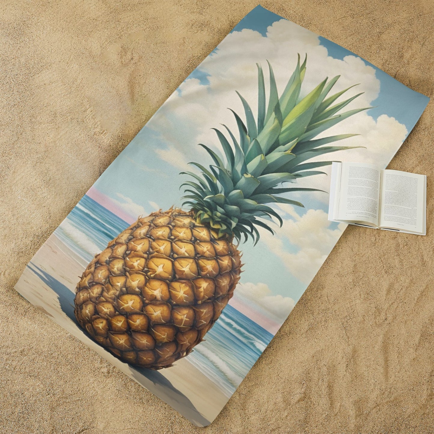 Pineapple Beach Microfiber Beach Towel