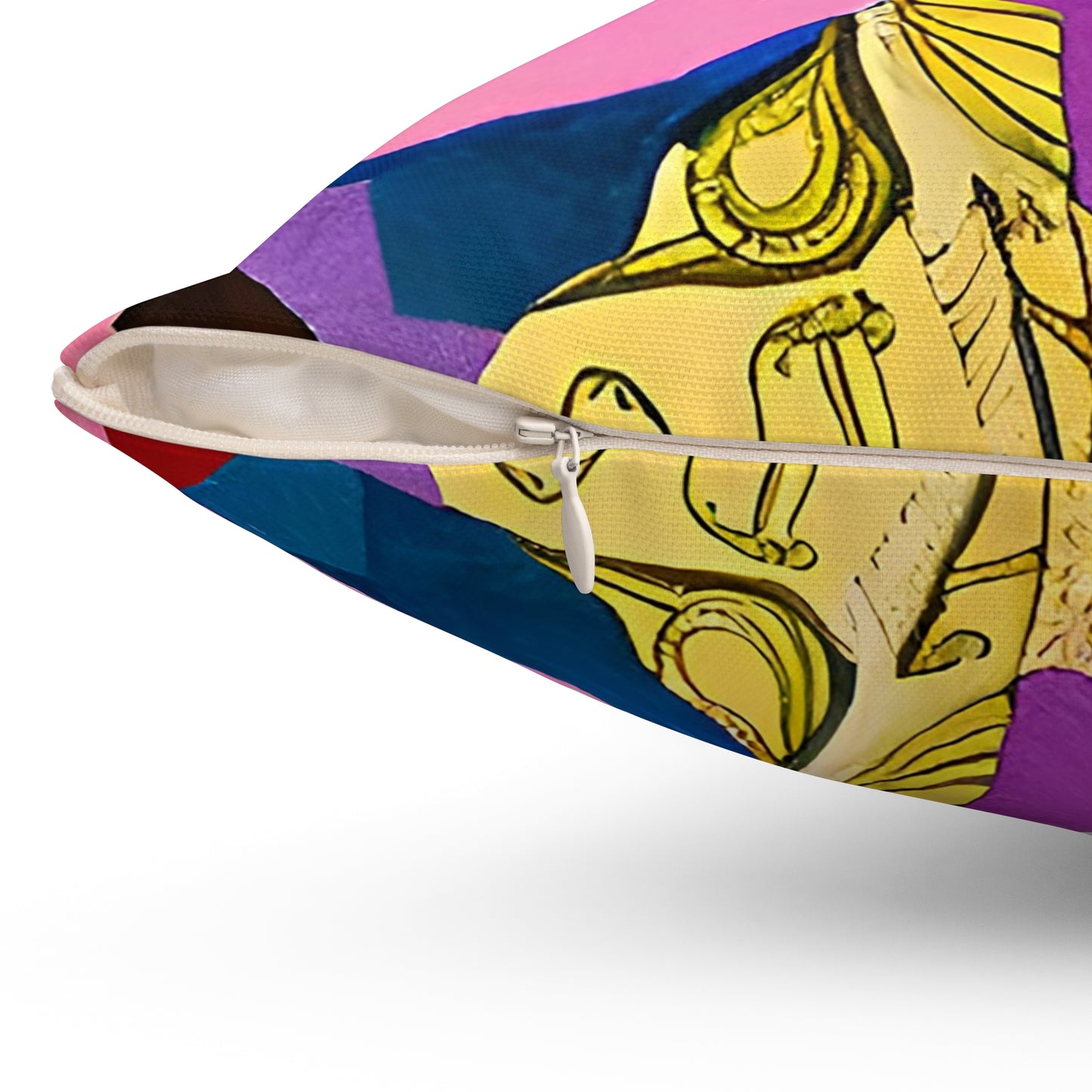 Leo the Lion Square Pillow