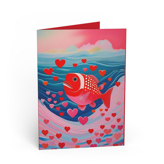 Pisces Love Eco Friendly Blank Valentine  🌳