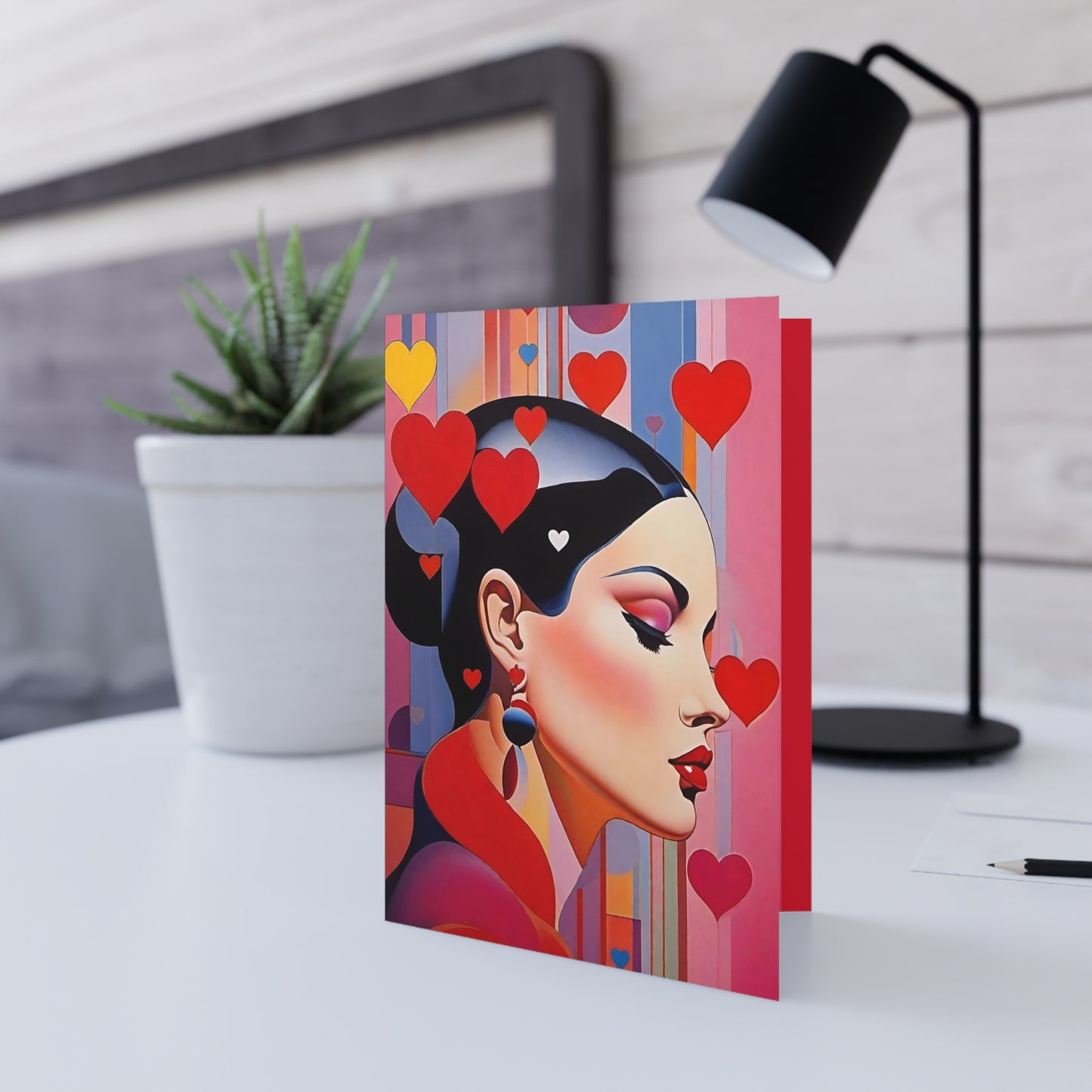 Limerance Eco Friendly Blank Valentine Card 🌳