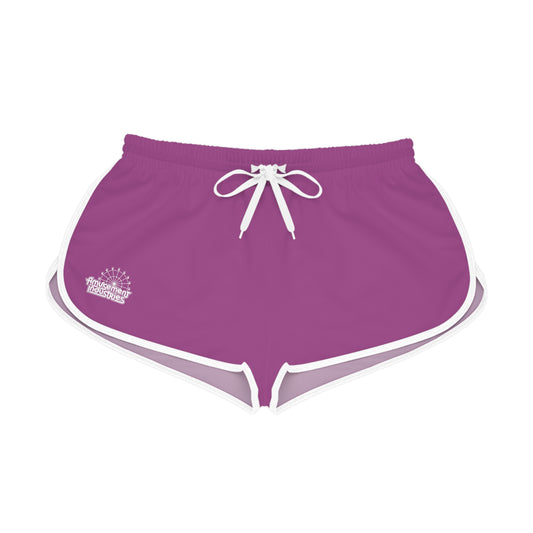 Berry Cream Retro Women's Gym Shorts