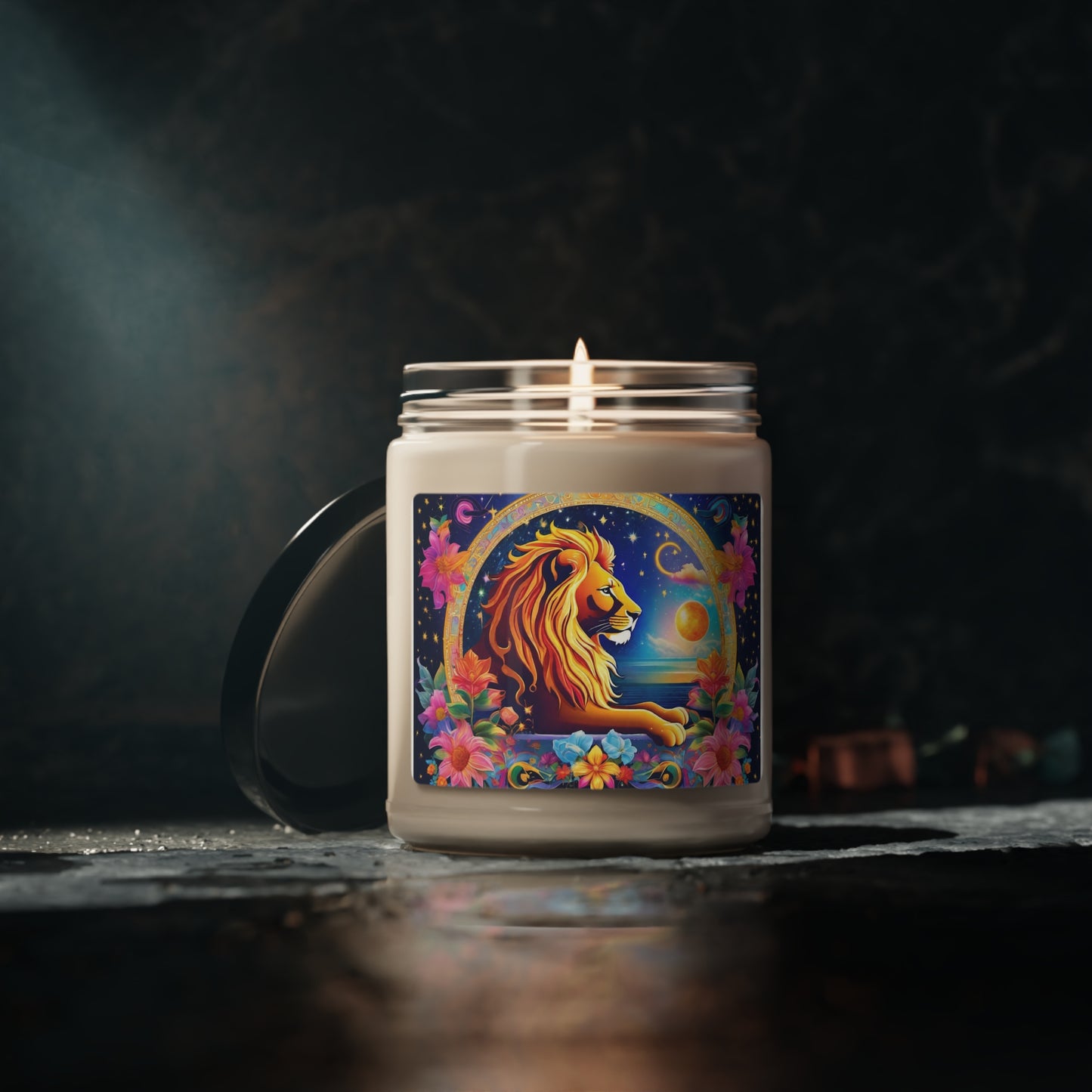 Warm and Majestic Leo Scented Soy Candle 🌱🇺🇸