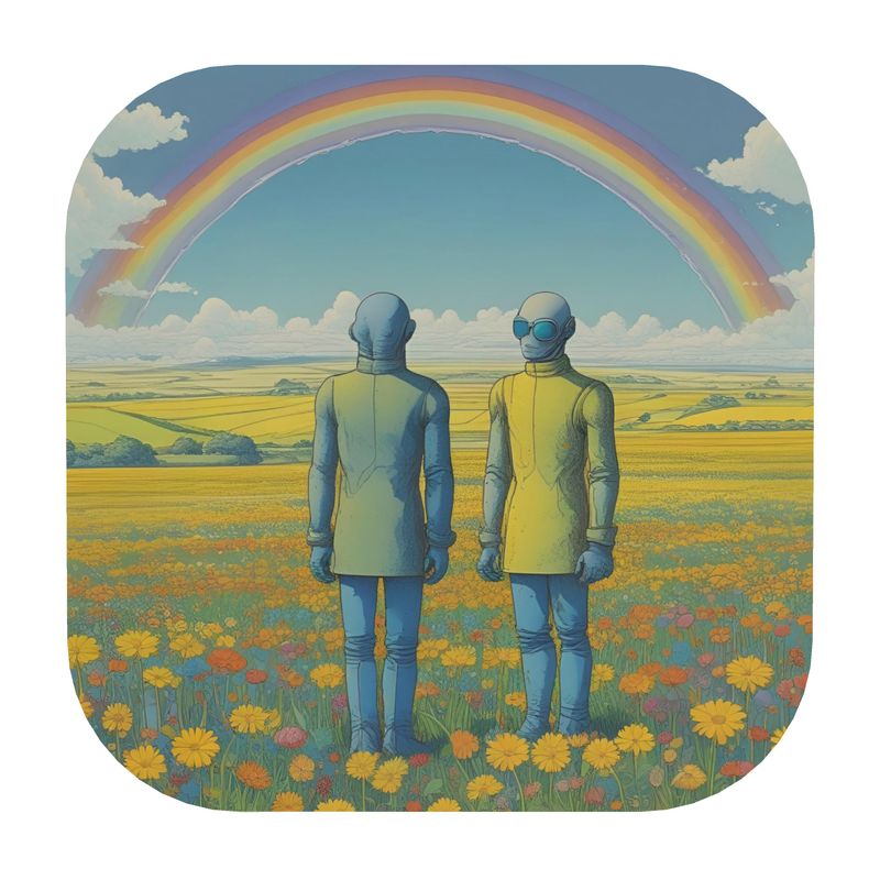 Gemini Spring Luxury Coasters (Set of 4) 🏕