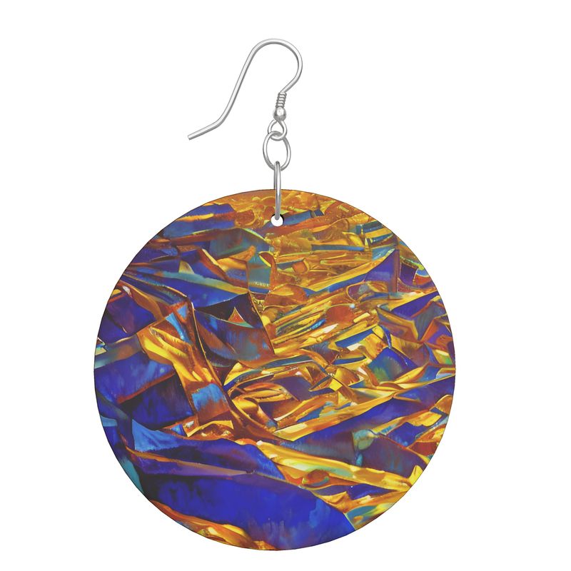 Aurelian Ridge Large Wooden Earrings 🏕