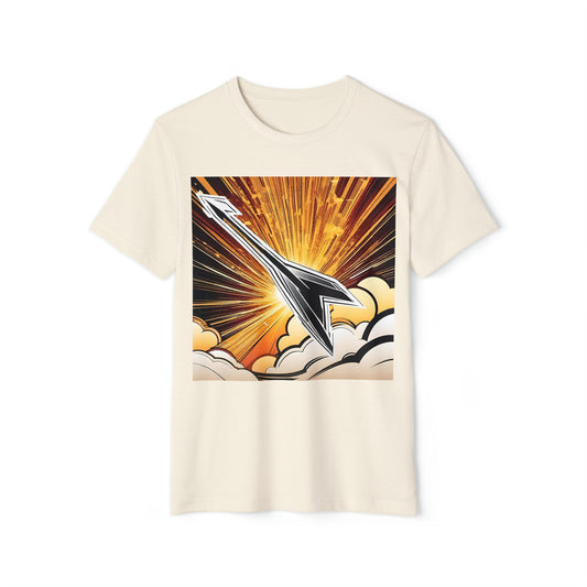 Arrow Sunrise Unisex EcoChic T-Shirt ♻️