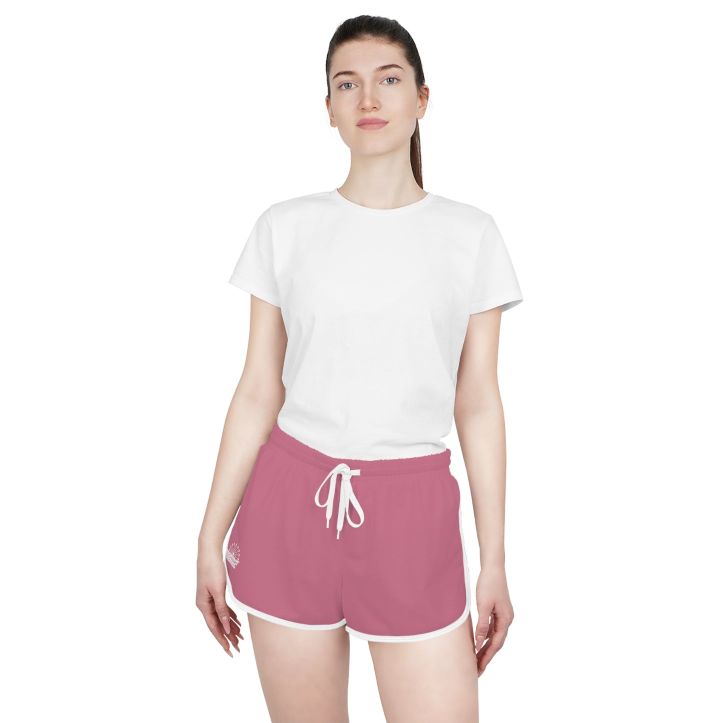 Think Pink Retro Women's Gym Shorts