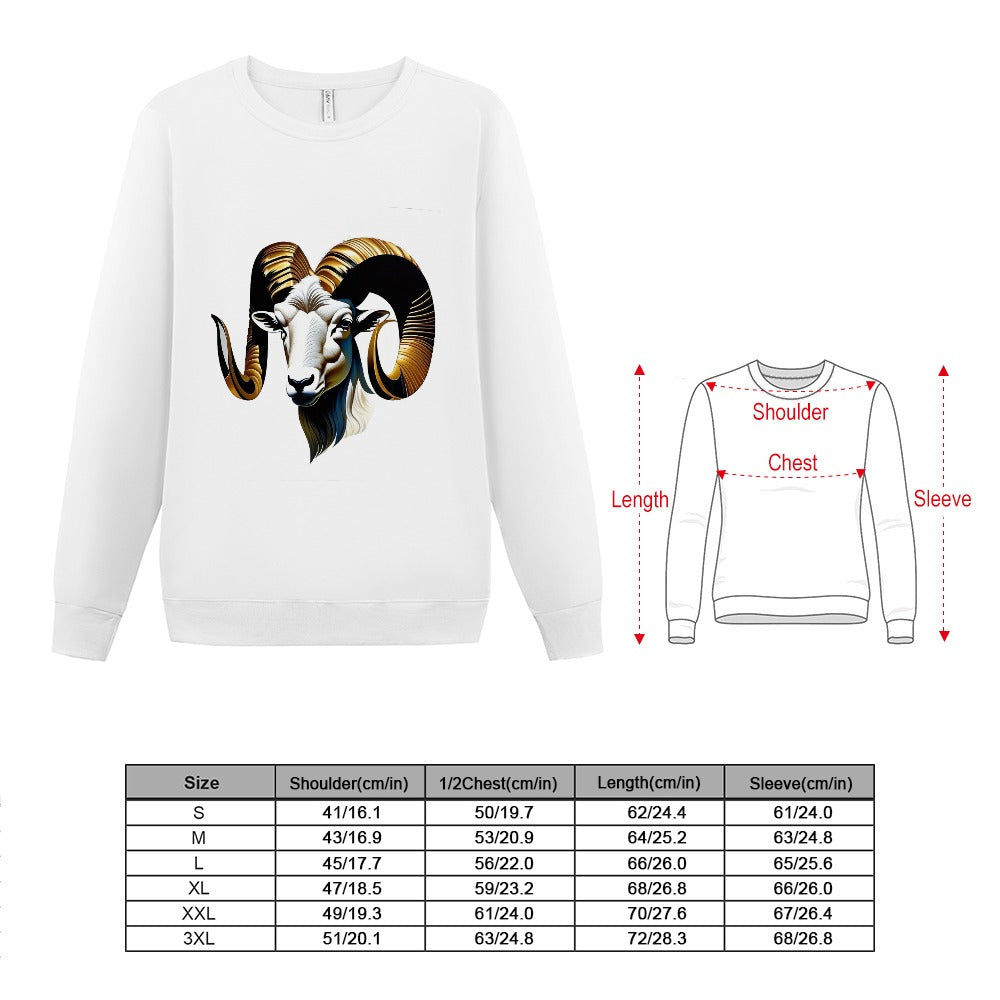 Ram on Cotton Sweatshirt