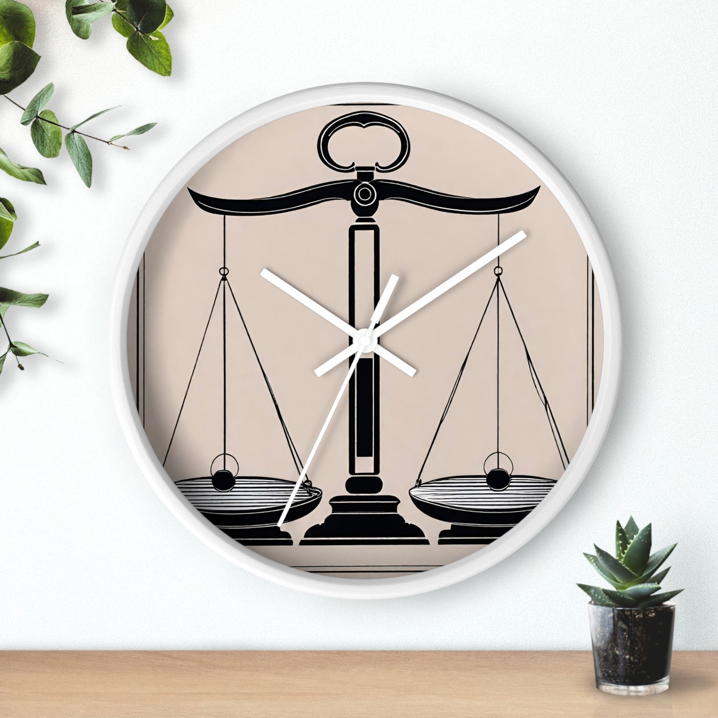 LIBRA Wall Clock 🏕