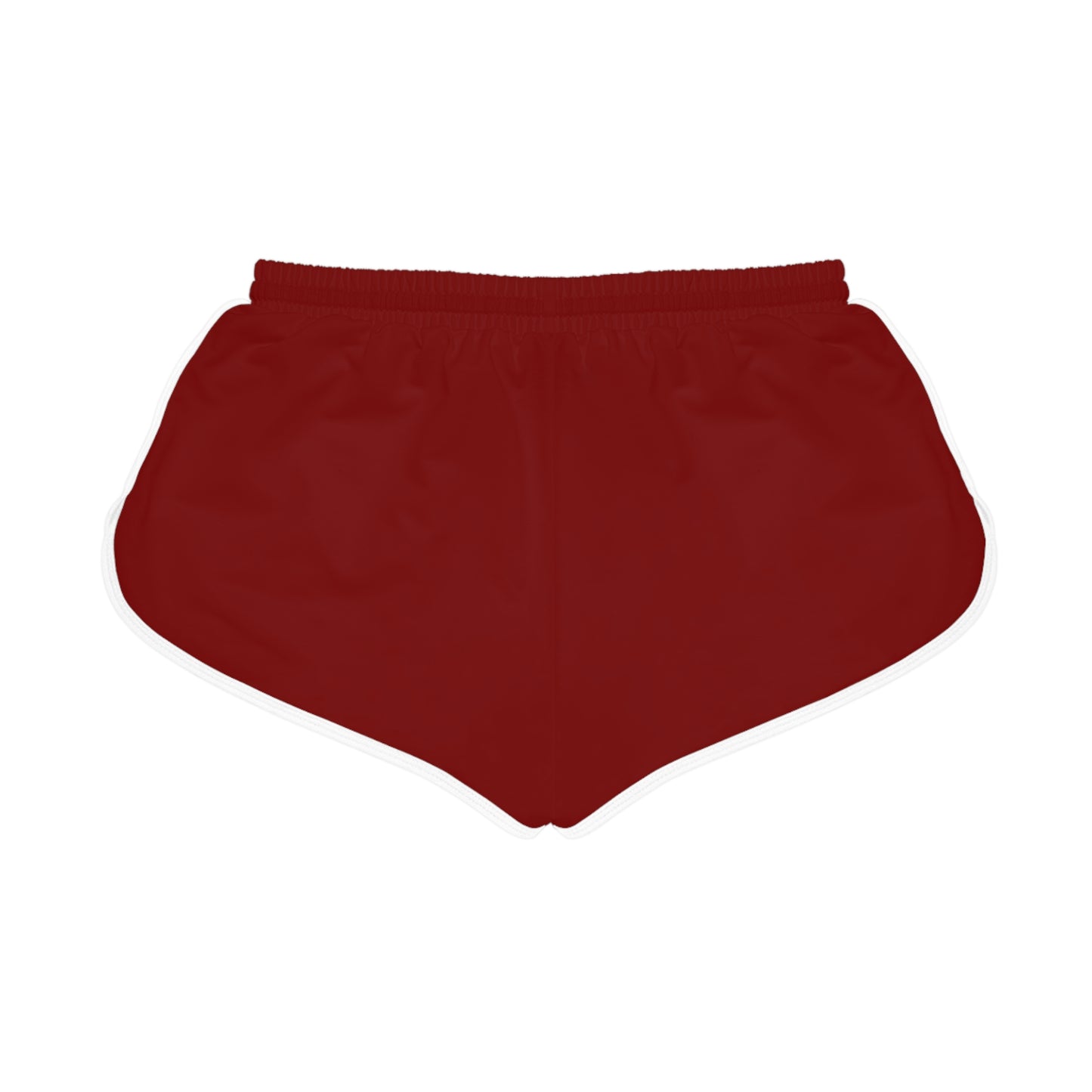 Maroon Retro Women's Gym Shorts