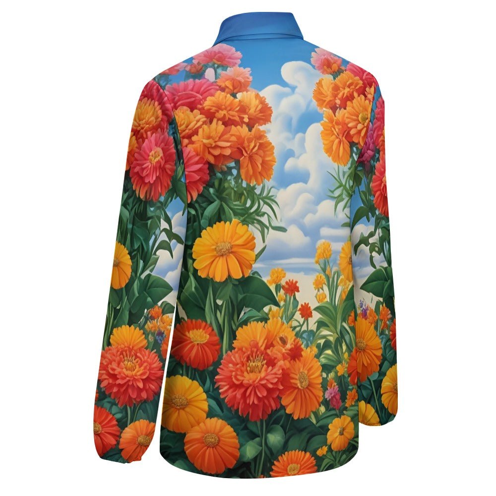 Marigold Heaven Long Sleeve Blouse