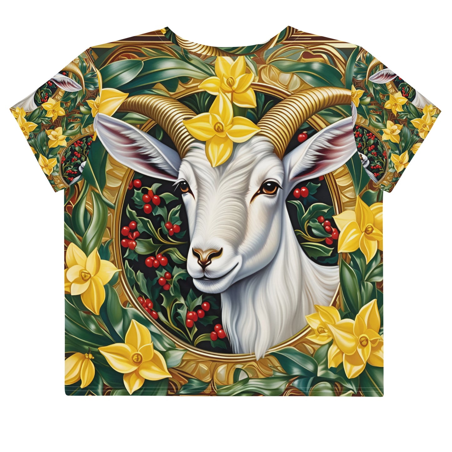 Solstice Goat Crop Tee