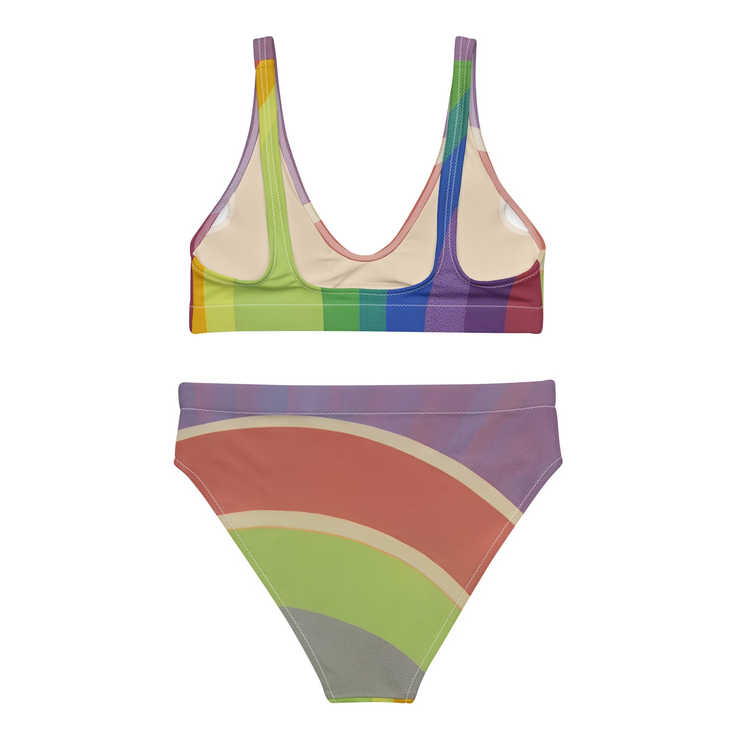 Many Rainbows Eco Modern Bikini ♻️✅