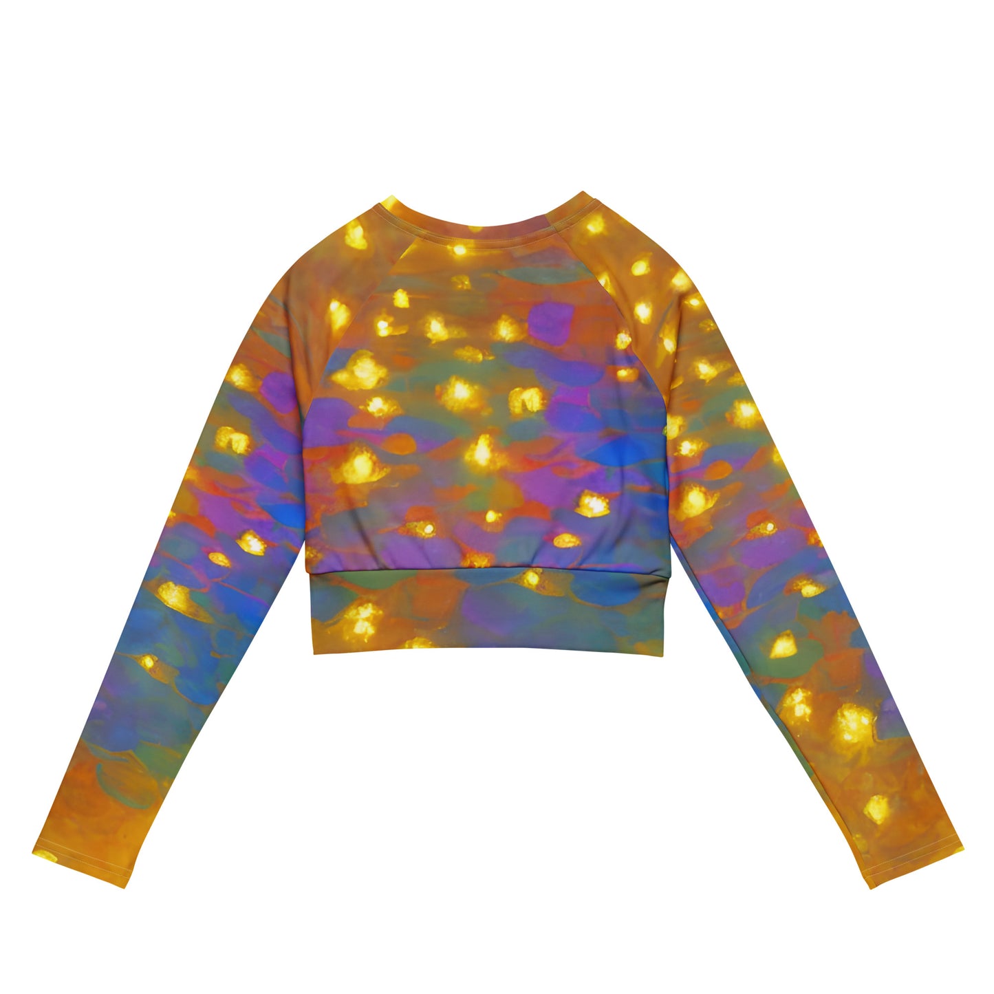 Golden Pond Long-Sleeve Crop Top ♻️✅