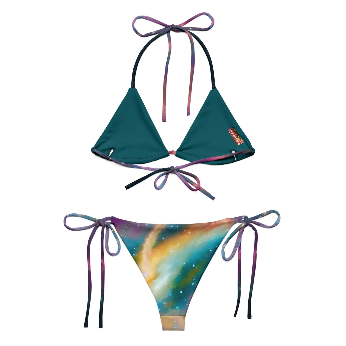 Space Walk Earth Sustain String Bikini ♻️✅