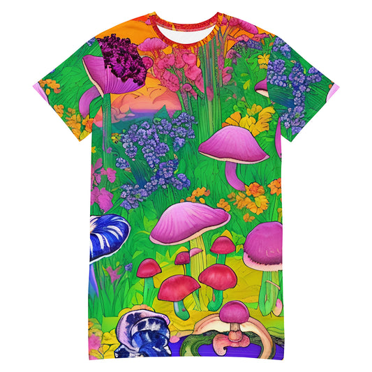 Mushrooms are Forever T-shirt dress