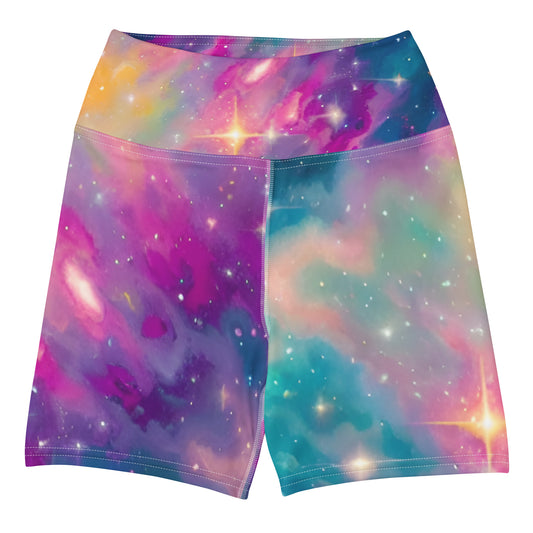 Another Galaxy Yoga Shorts