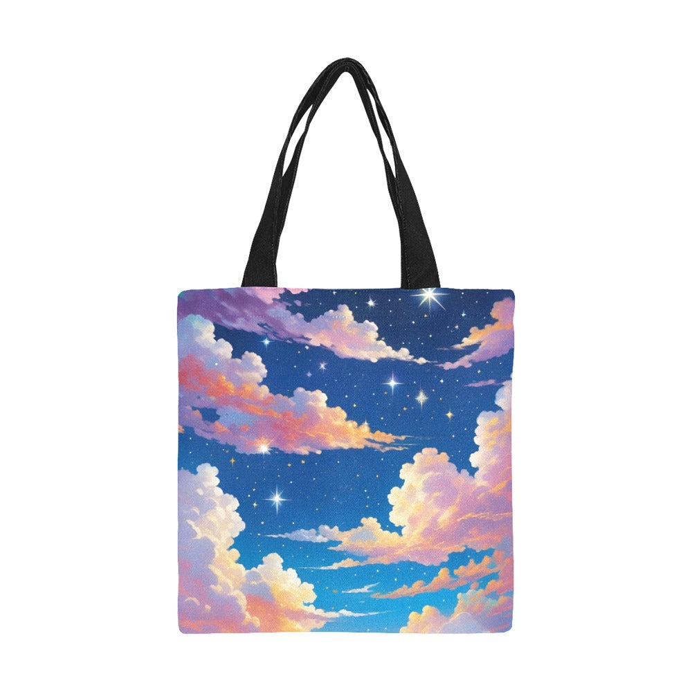 Dreamy Sky Small Canvas Tote 🏕
