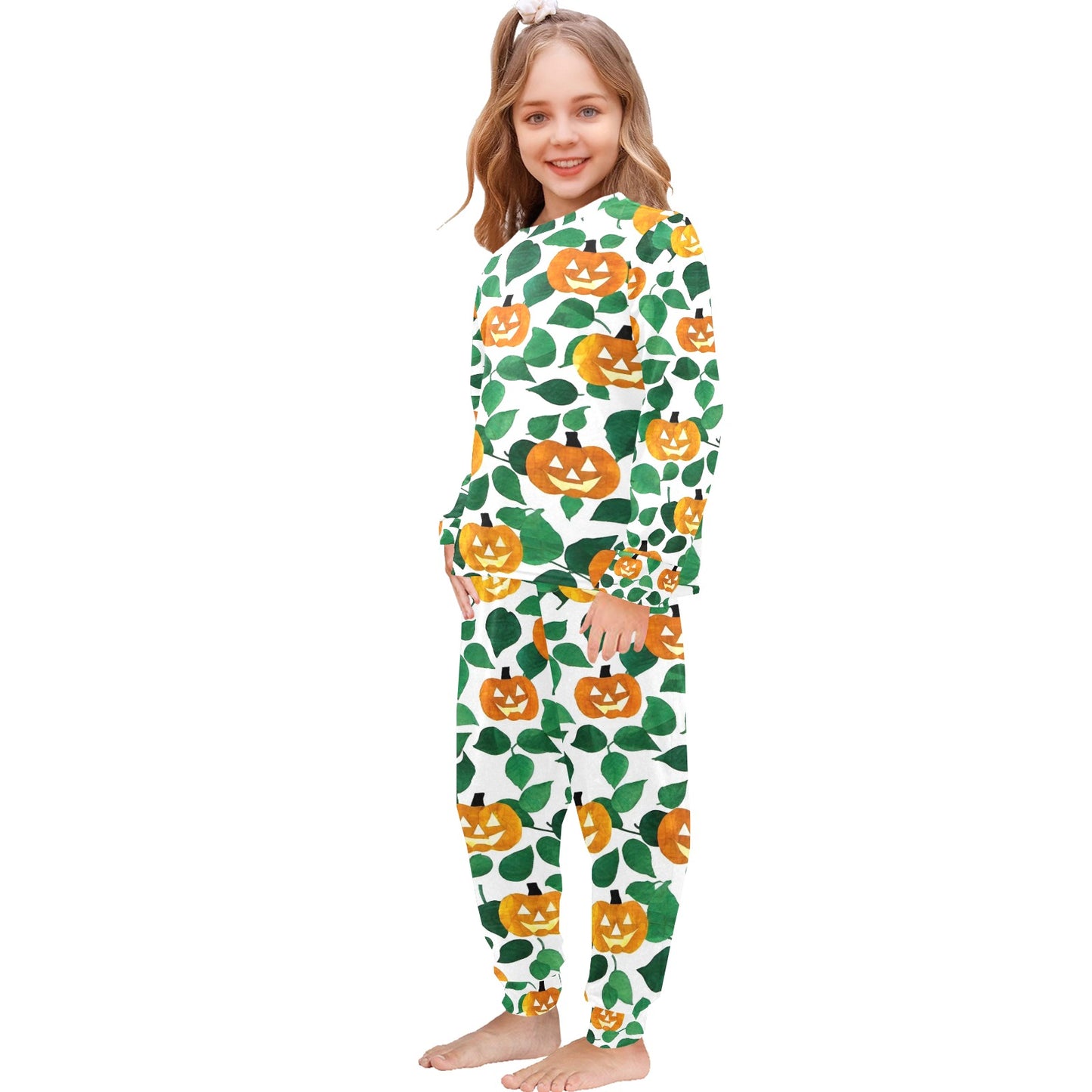 Paper Pumpkins Kids' Pajama Set