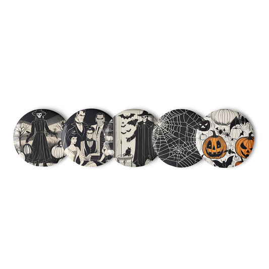 Pin buttons - Halloween Set 1