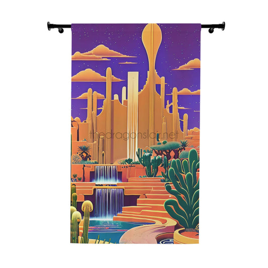 The Gates of Cibola Blackout Curtains (1 Piece)