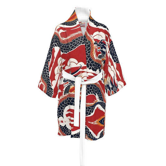 High Flying Dragon Lux Kimono Robe