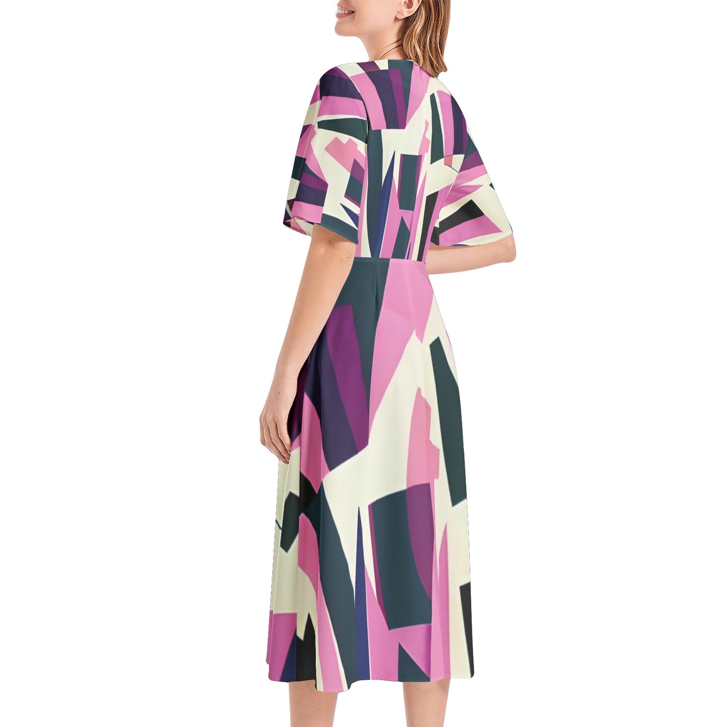 Jane Midi Flare Dress