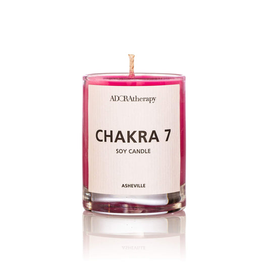 Crown Chakra Meditation Candle 🌱
