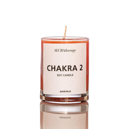 Sacral Chakra Meditation Candle 🌱