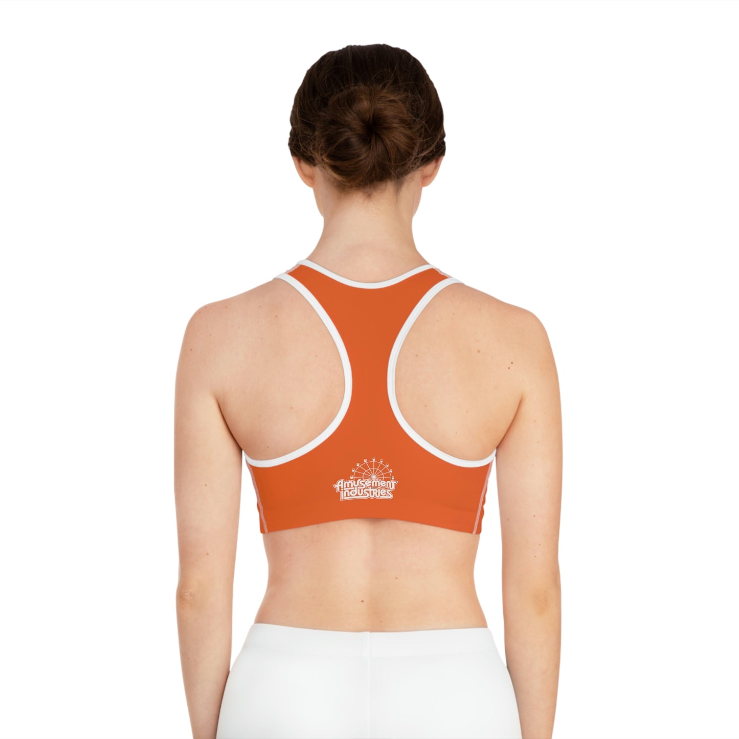 Orange Classic Sports Bra 🇺🇸