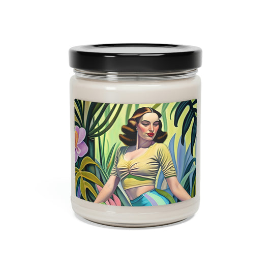Lush Flora Scented Soy Candle, 9oz 🌱
