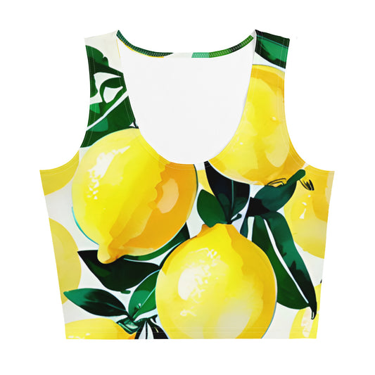 Lemons Crop Tank