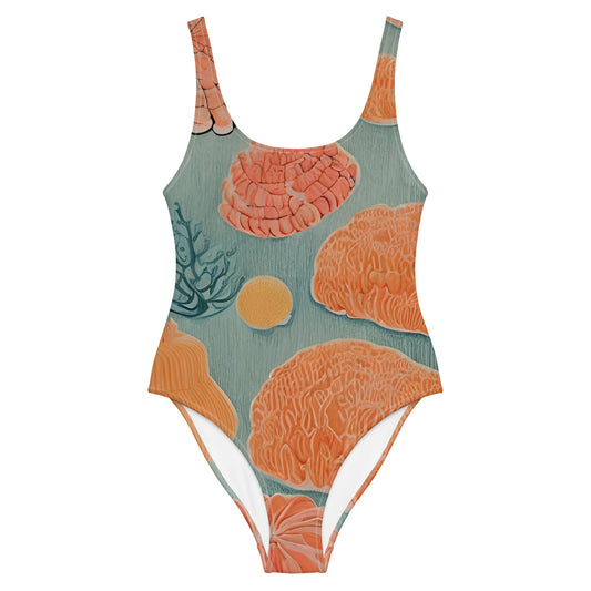 Sea Brains Modern One-Piece Swimsuit