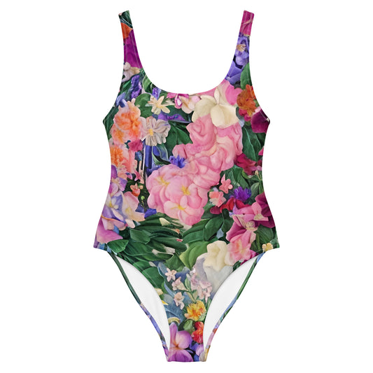 Bougie Bouquet Modern One-Piece Swimsuit