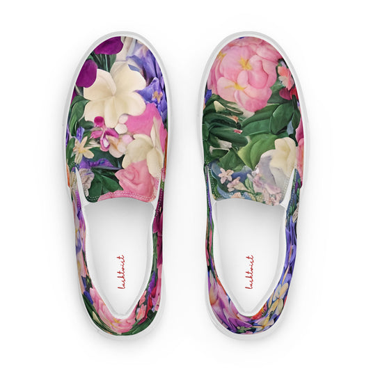 Bougie Bouquet Women’s Canvas Loafers