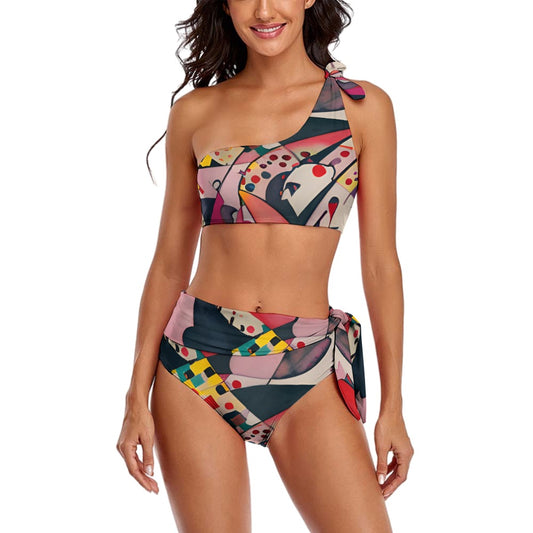 Abstract Queen Island Bikini