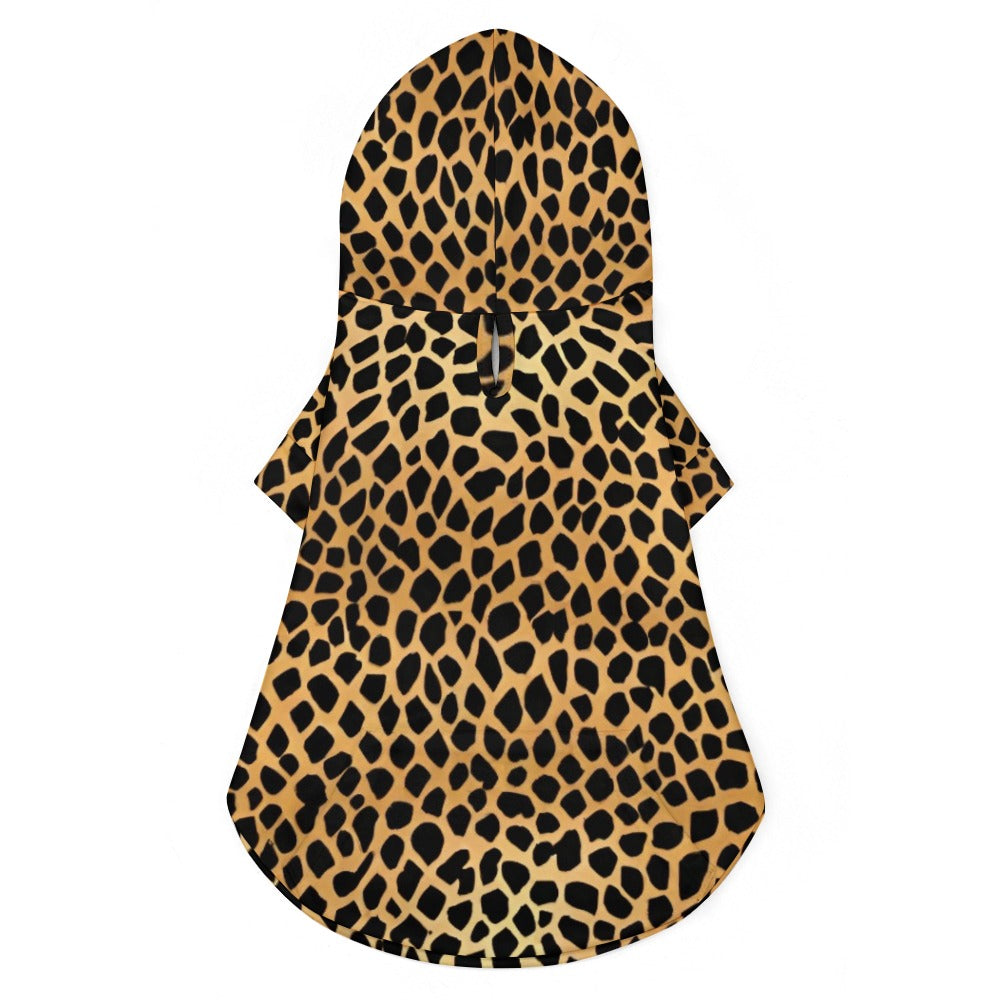 Deep Cheetah Pet Hoodie