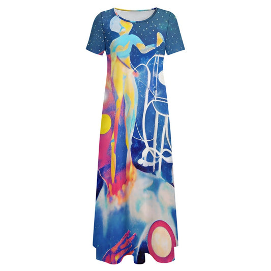 Cosmic Conciousness Grunge Dress