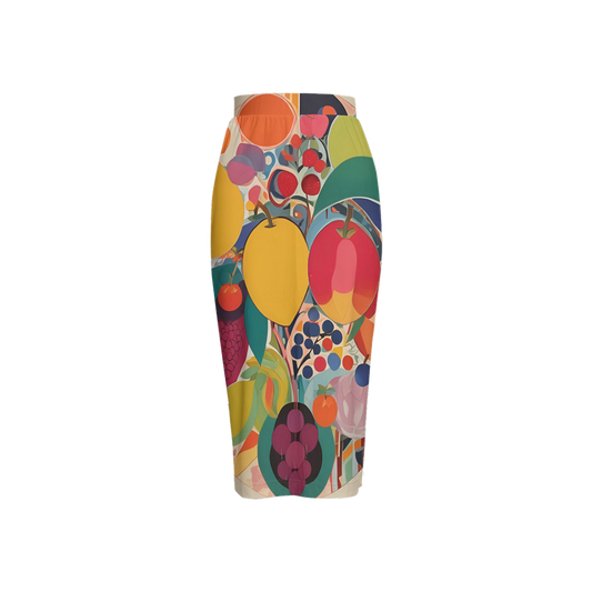 Fruit Fest Pencil Skirt ♻️