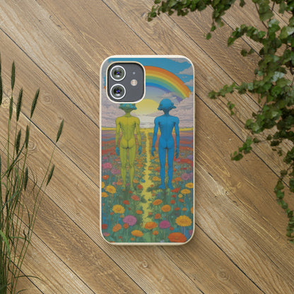 Gemini Spring V EcoElegance Biodegradable Phone Case 🌿