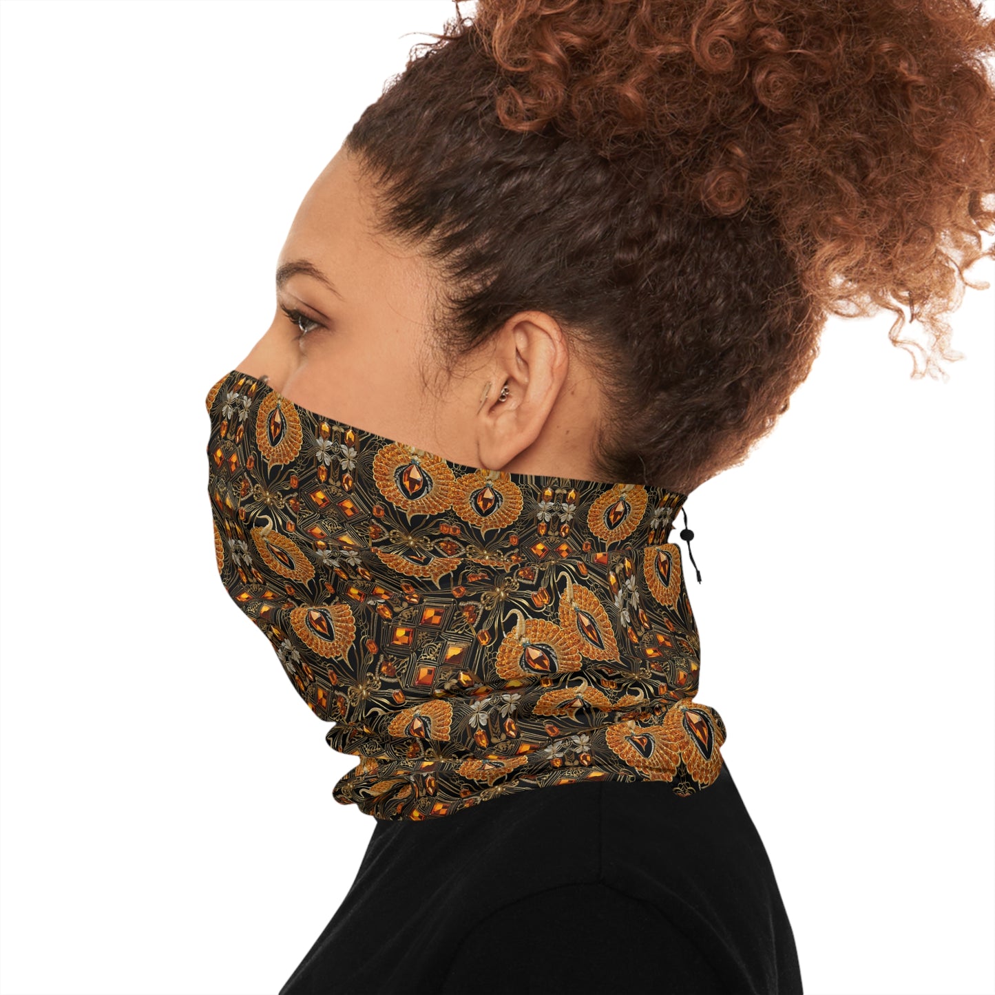 Topaz Scorpion Neck Gaiter With Drawstring 🇺🇸