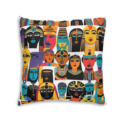 Kemetic Social Club Tufted Square Floor Pillow