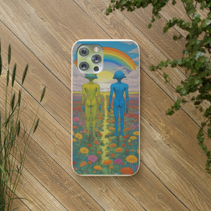 Gemini Spring V EcoElegance Biodegradable Phone Case 🌿