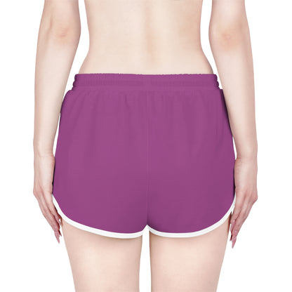 Berry Cream Retro Women's Gym Shorts