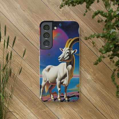 Goat of Mountain and Sea Eco Elegance Biodegradable Cases 🌱