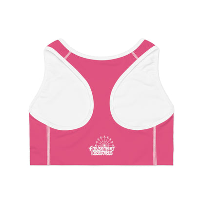 Juicy Pink Classic Sports Bra 🇺🇸