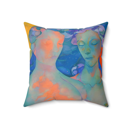 Neptunian Dreams Square Pillow