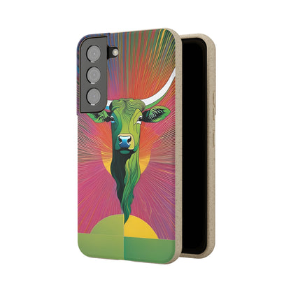 Taurus Rising EcoElegance Biodegradable Phone Case 🌿