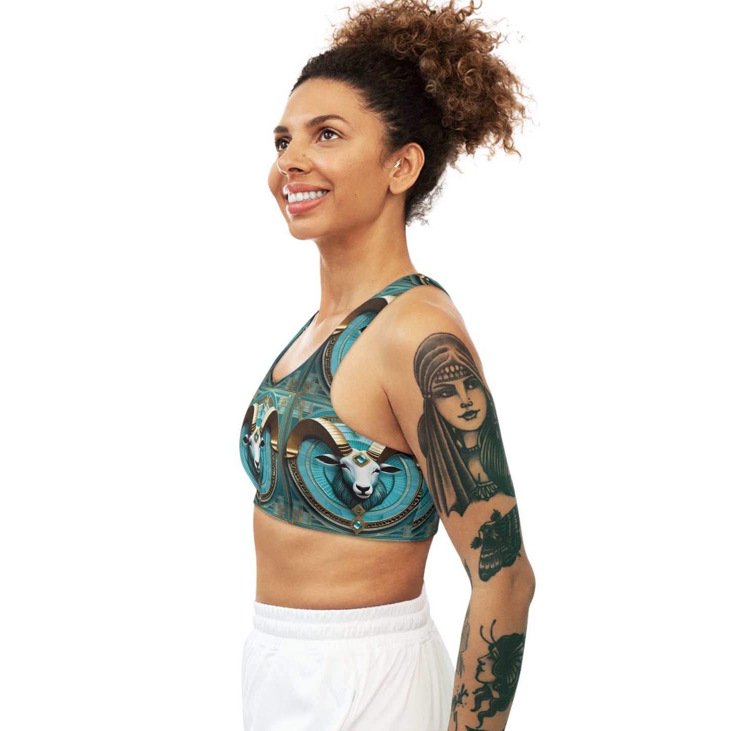 Aquamarine Aries  Softflex Sports Bra 🇺🇸