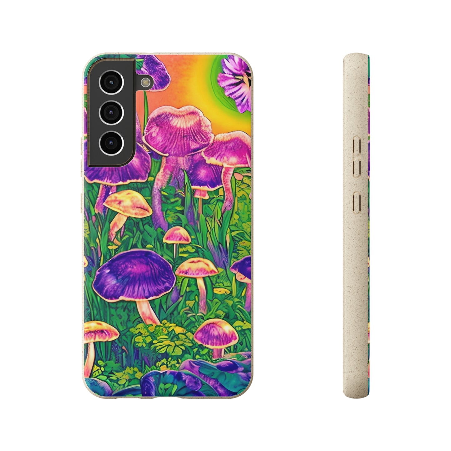 Magic Mushrooms EcoElegance Biodegradable Cases 🌱