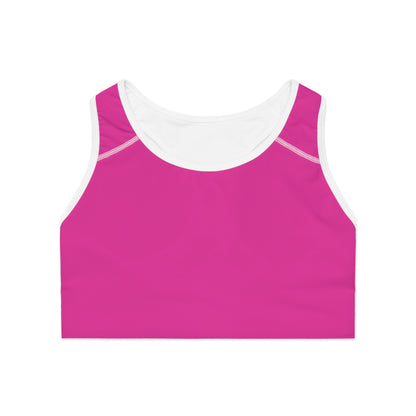 Hot Pink Classic Sports Bra 🇺🇸